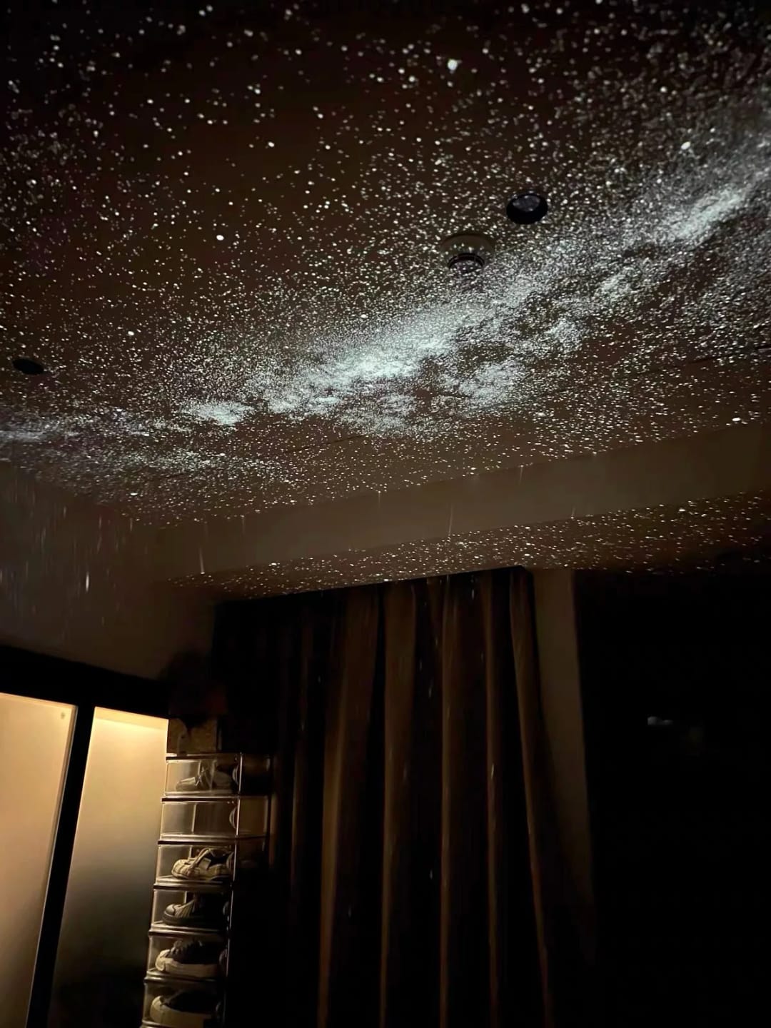 Customer photo review of Mini Proyector de Galaxia