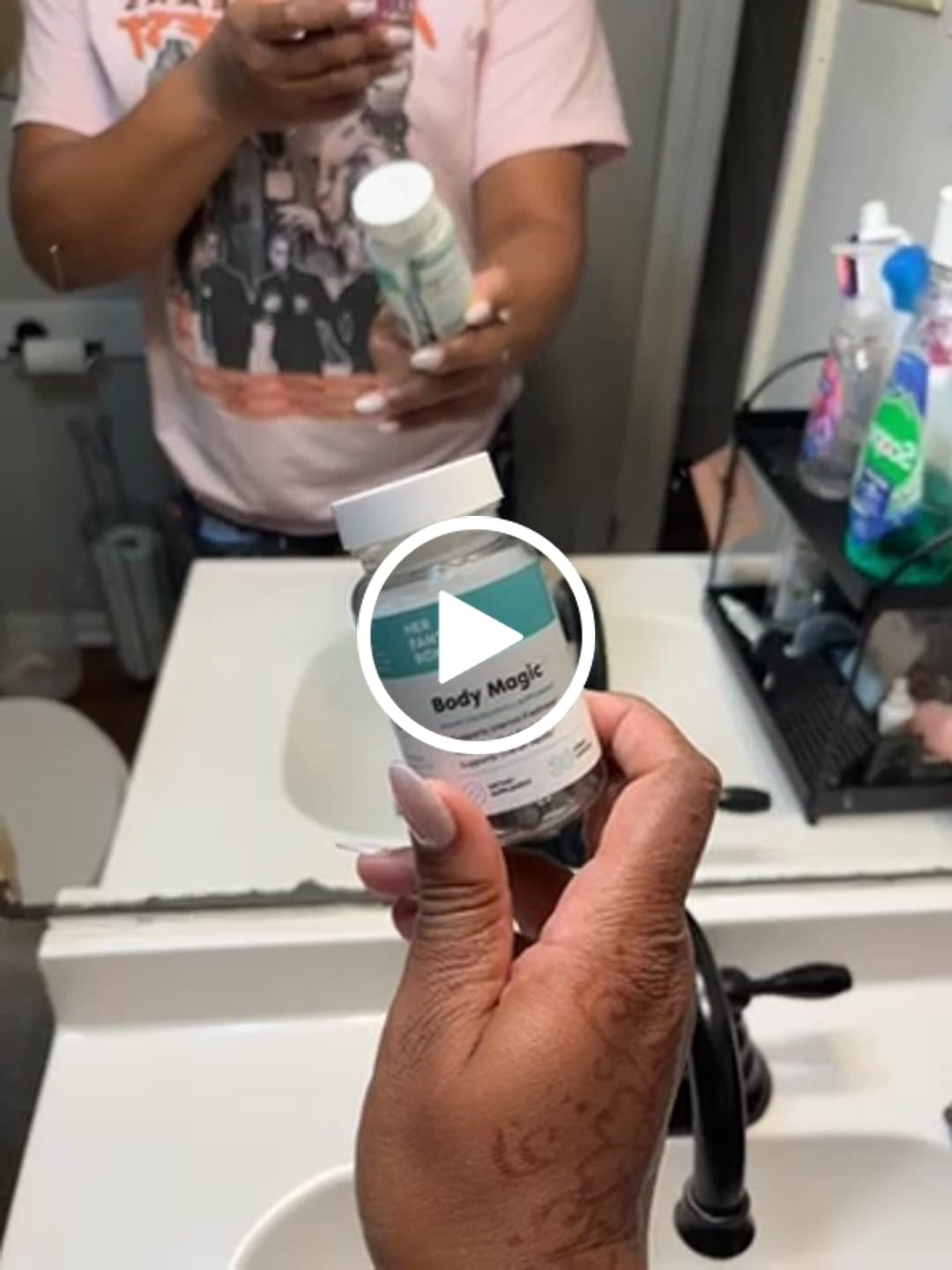 Customer video review of Body Magic Chlorophyll Pill - For Body Odor, Detox & Skin