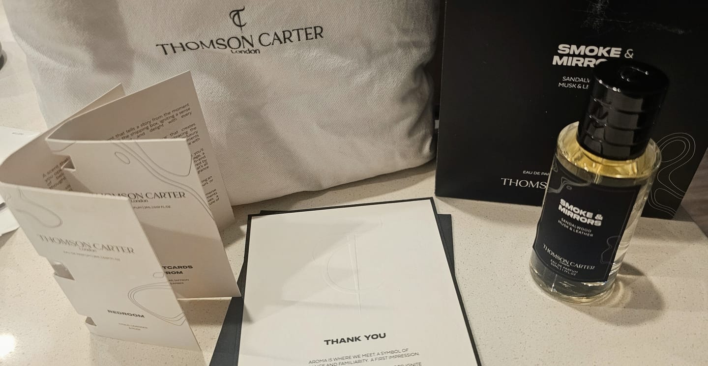 Customer photo review of Smoke & Mirrors | Eau de Parfum