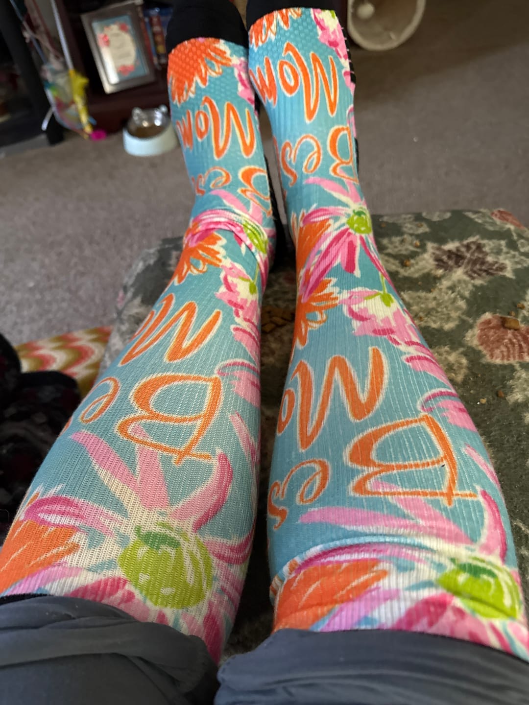 Customer photo review of Mother's Day Compression Socks 5-Pack Bundle