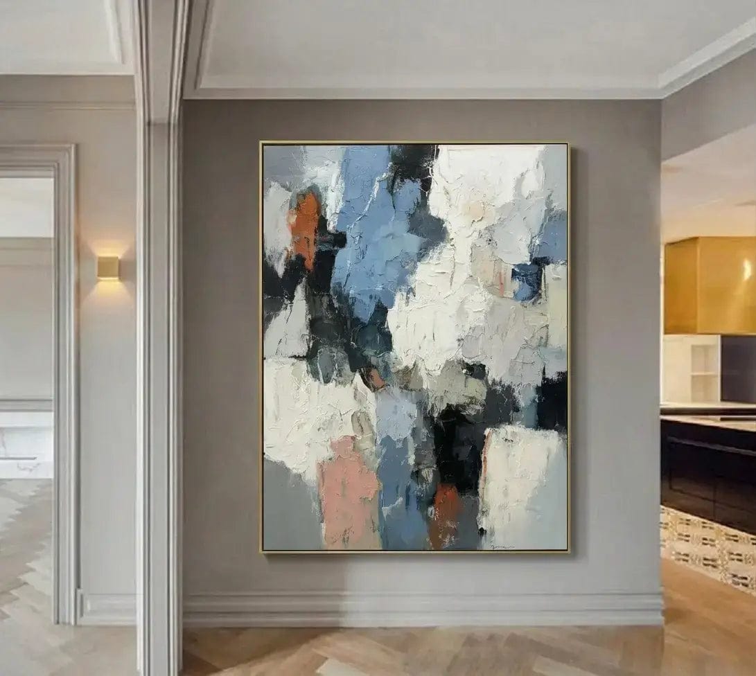 Customer photo review of Colorful Abstract Wall Art #CXV022