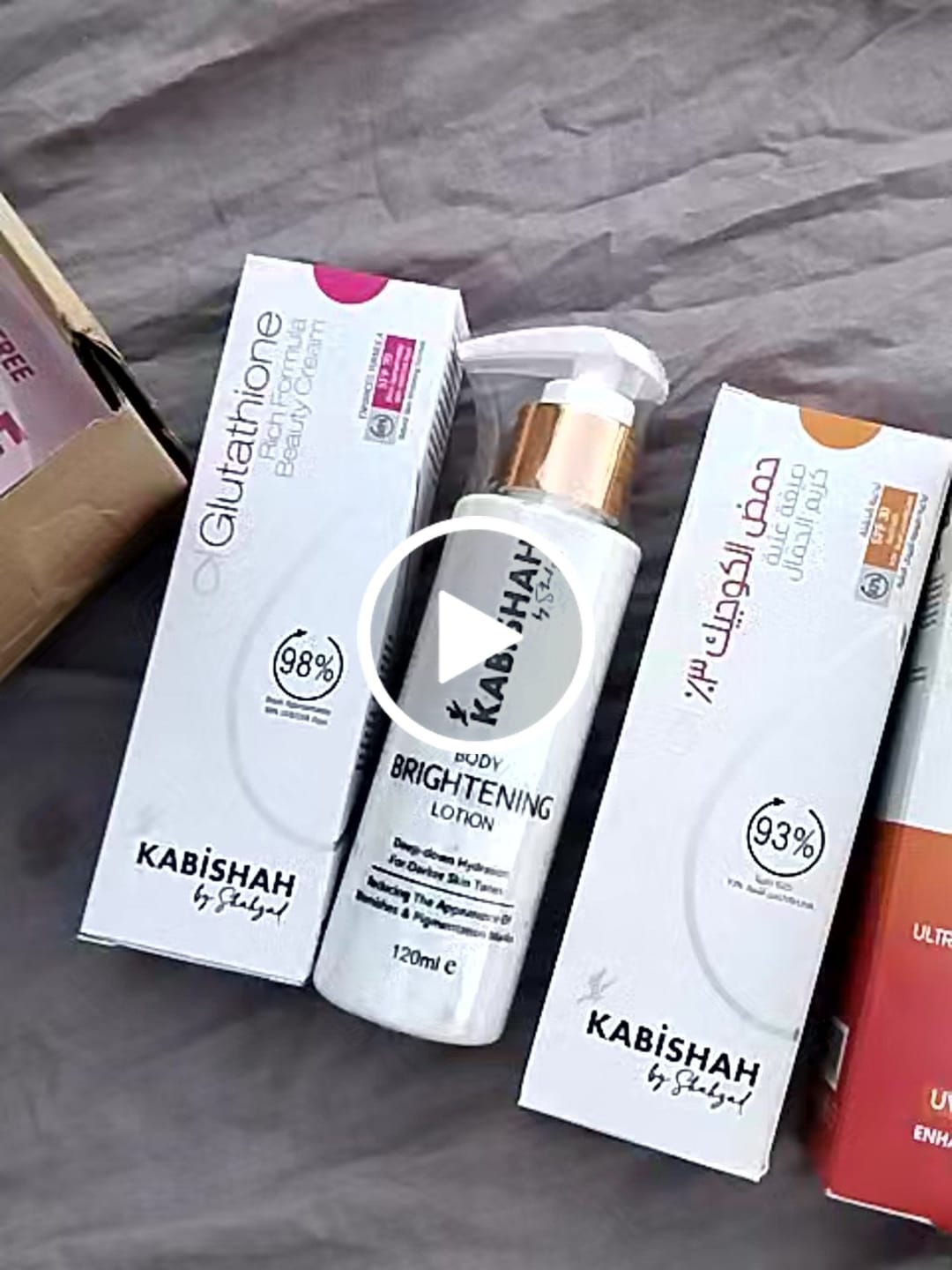 Customer video review of Kojic Acid Hyper Pigmentation Bundle