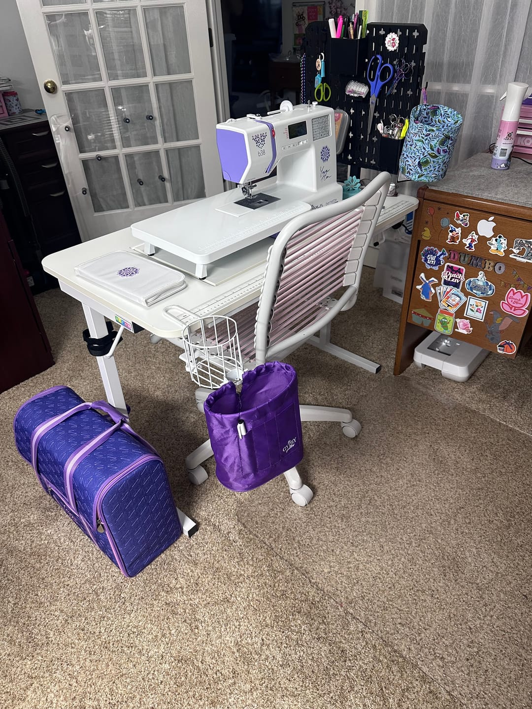 Customer photo review of bernette 38 Yaya Han Edition Computerized Sewing Machine with FREE Bundle