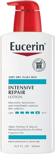 Customer photo review of Eucerin Lotion Intensive Skin Repair 500ml