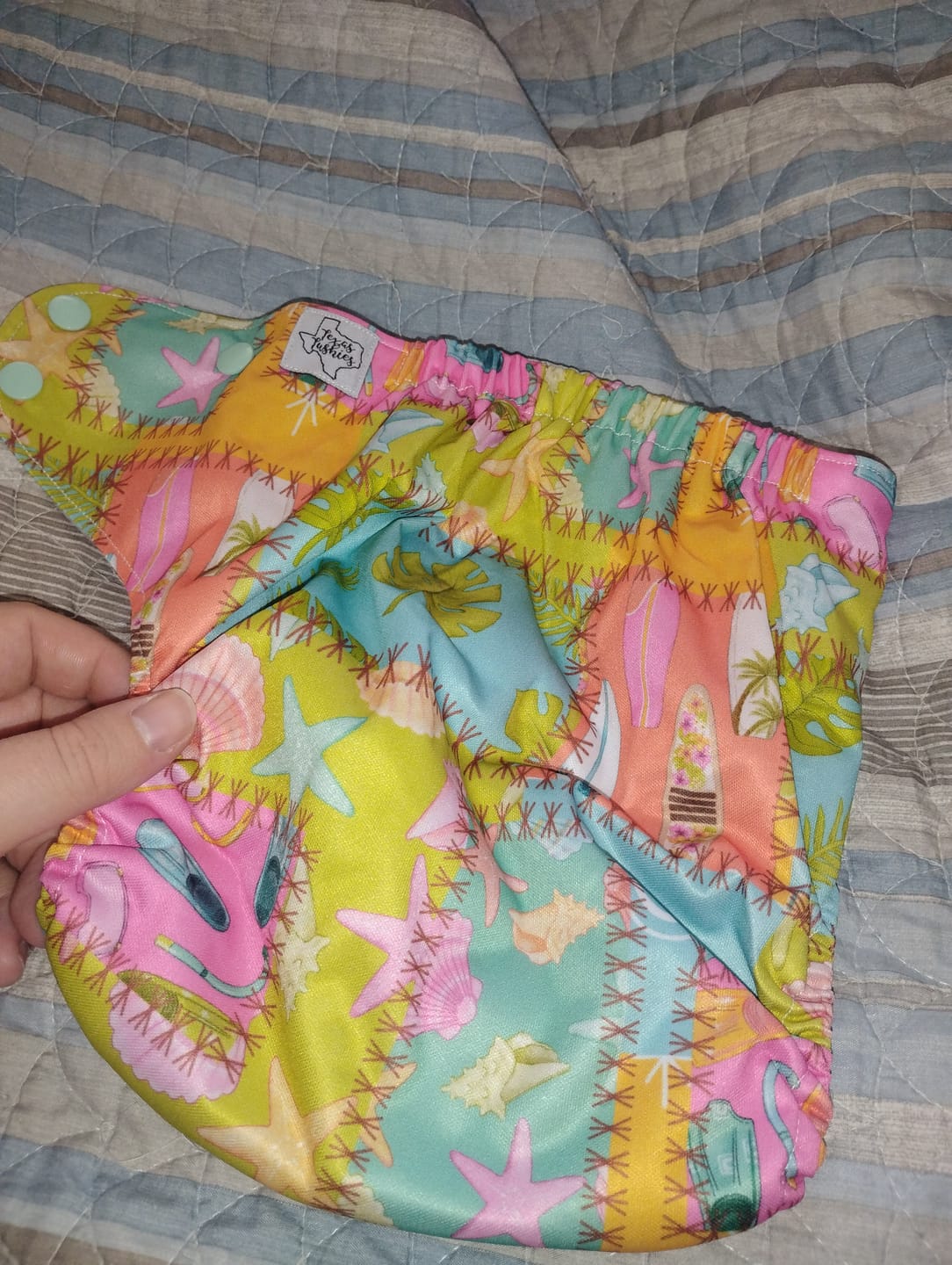 Customer photo review of Flex Fit Pocket Cloth Diaper