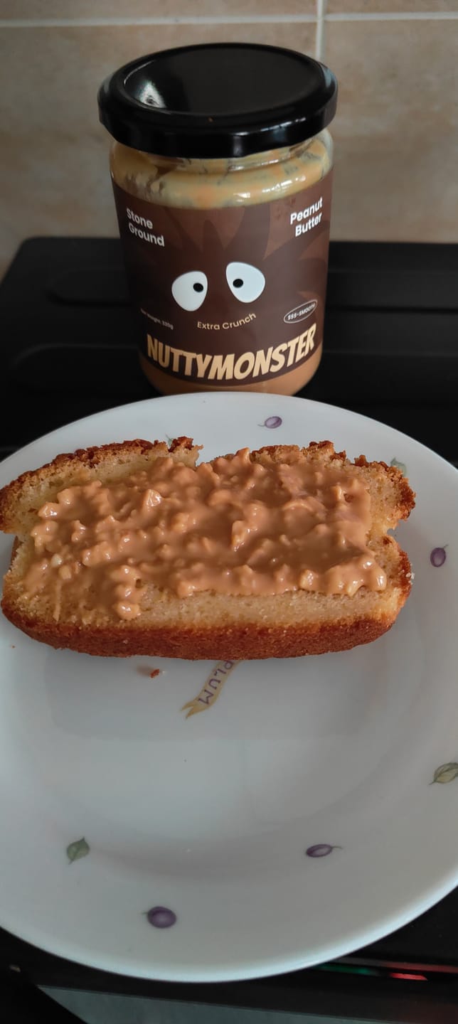 Customer photo review of THE MONSTER STARTER PACK (Bundle of 2) | Ultra Smooth + Extra Crunch