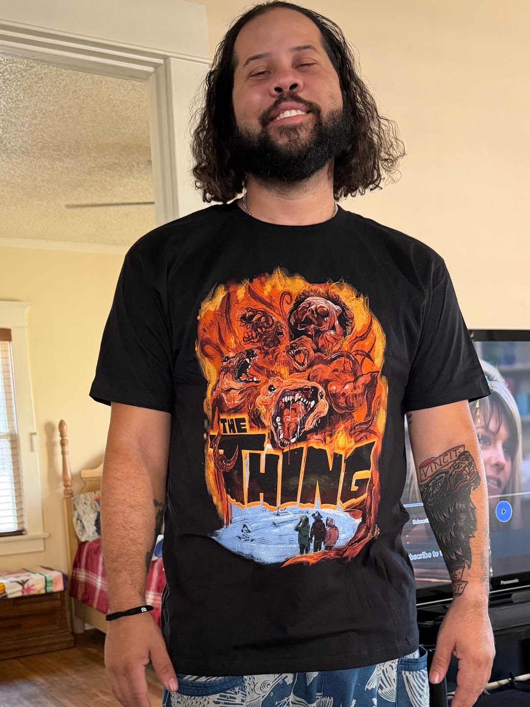 Customer photo review of THE THING: SHAPE SHIFTERS - T-SHIRT