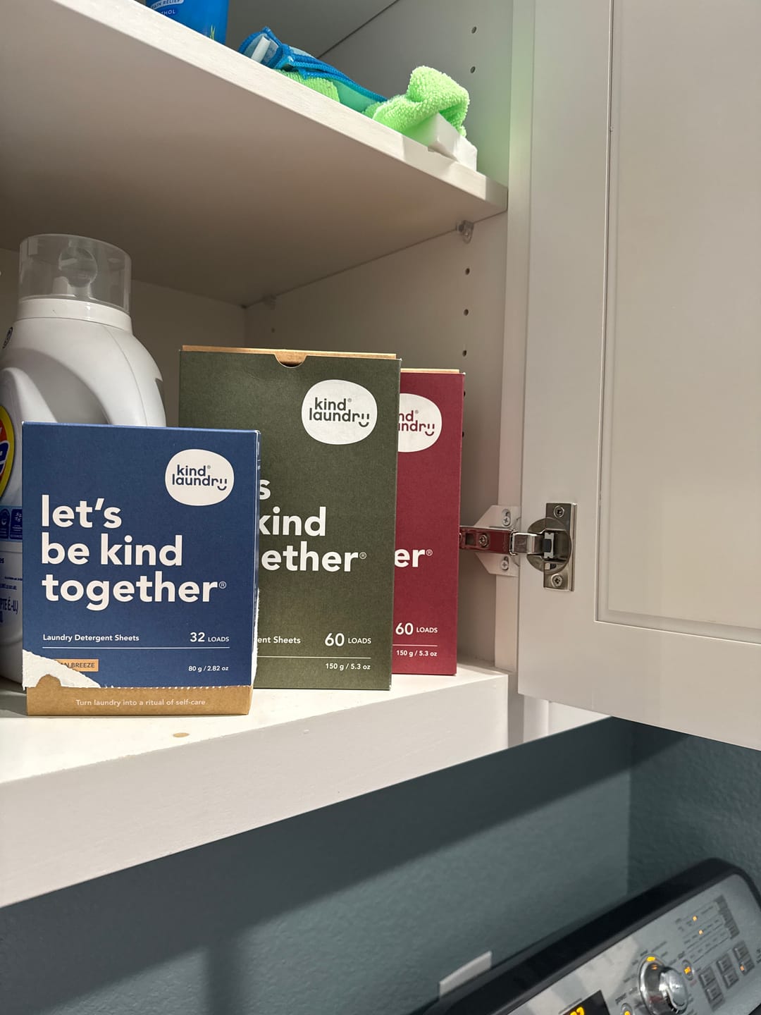 Customer photo review of Laundry Detergent Sheets