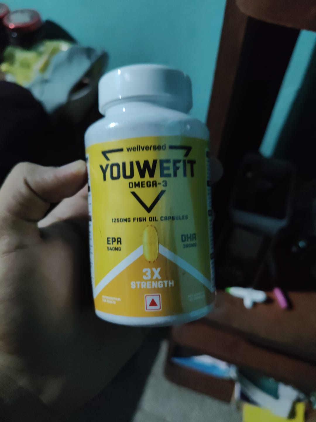 Customer photo review of YouWeFit Omega-3 Fish Oil (60 Capsules), 1250mg