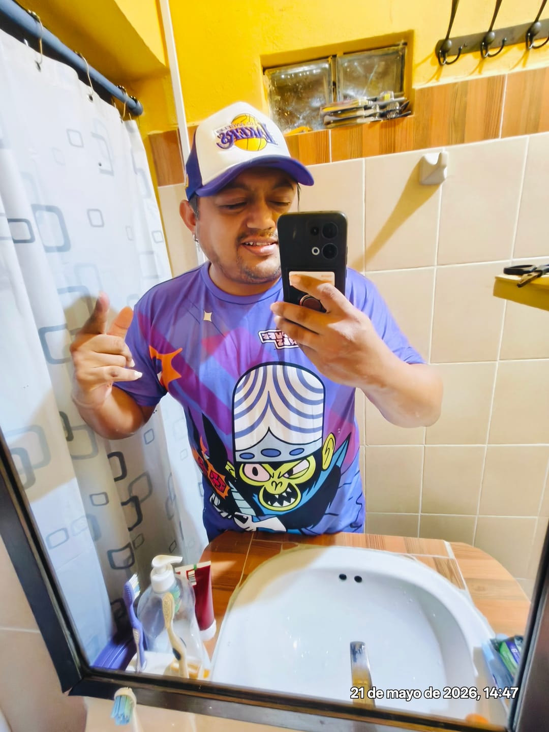 Customer photo review of Playera Pijama Mojojo