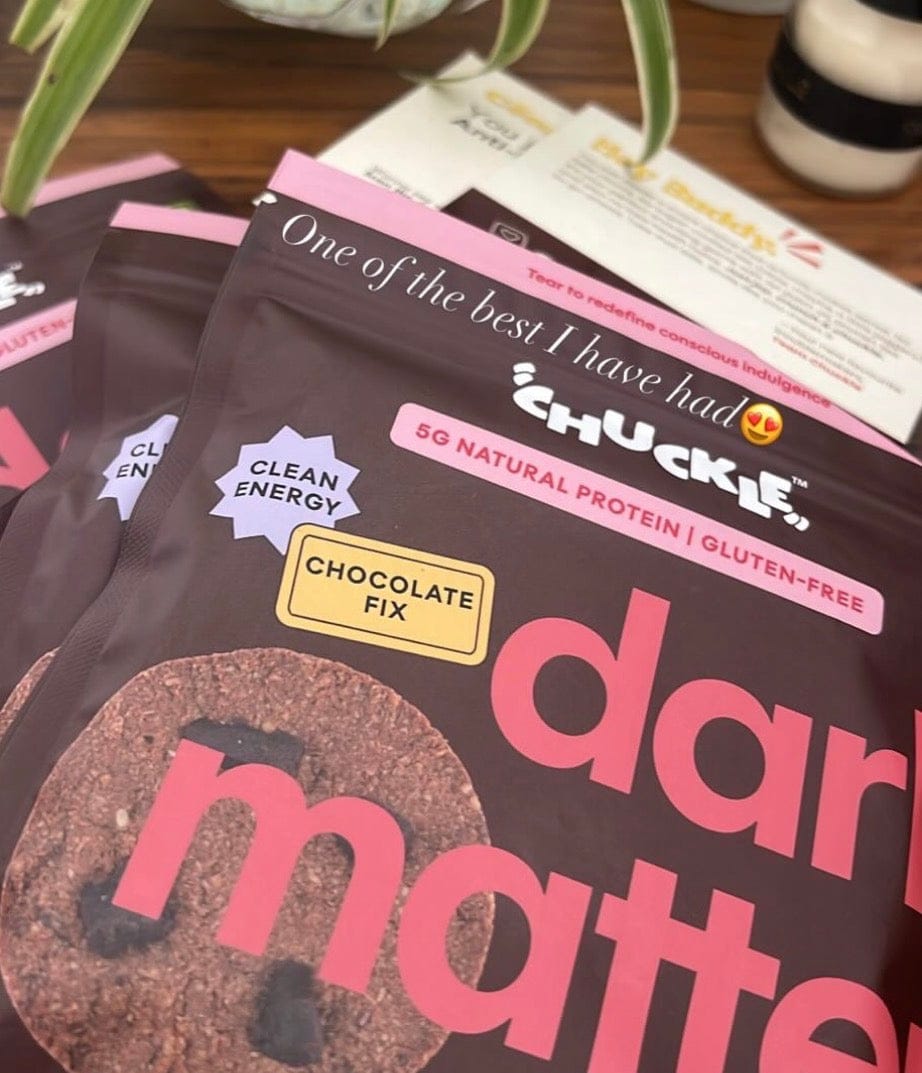 Customer photo review of dark matter cookies