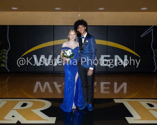 Customer photo review of Men's 2-Piece Jacquard Embroidery Paisley Navy Blue Suit