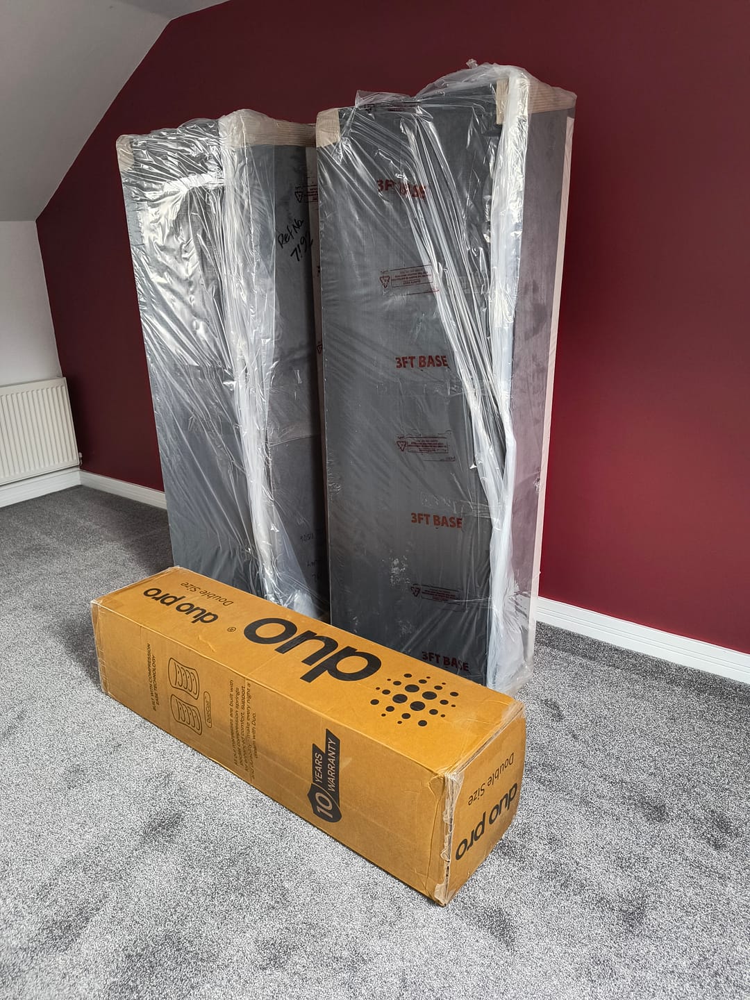 Customer photo review of Dover End Lift Ottoman Bed & Duo Pro Mattress