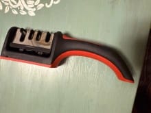 Customer photo review of 4-in-1 Kitchen Knife Sharpener