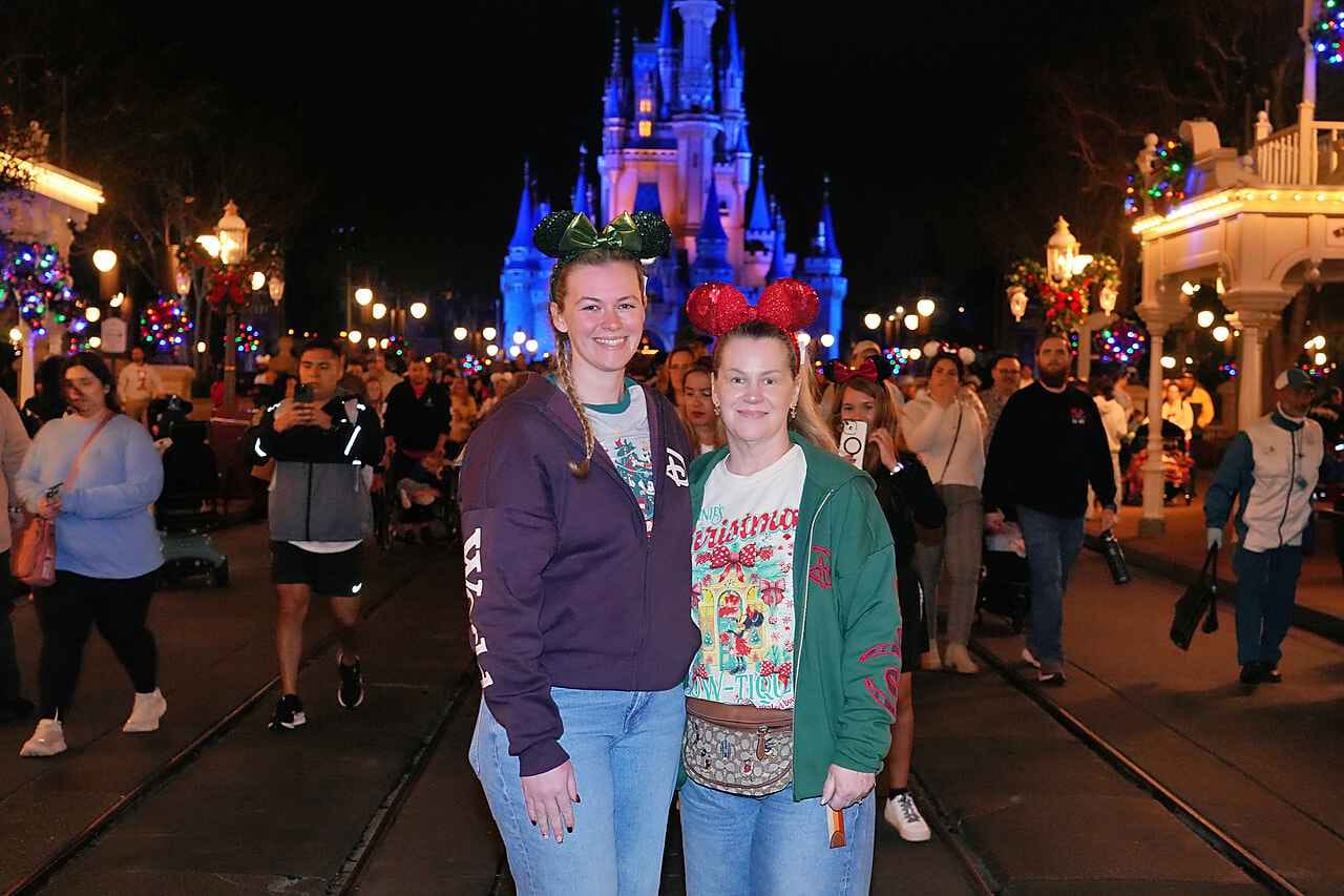 Customer photo review of Minnie's Christmas Bow-tique Shirt