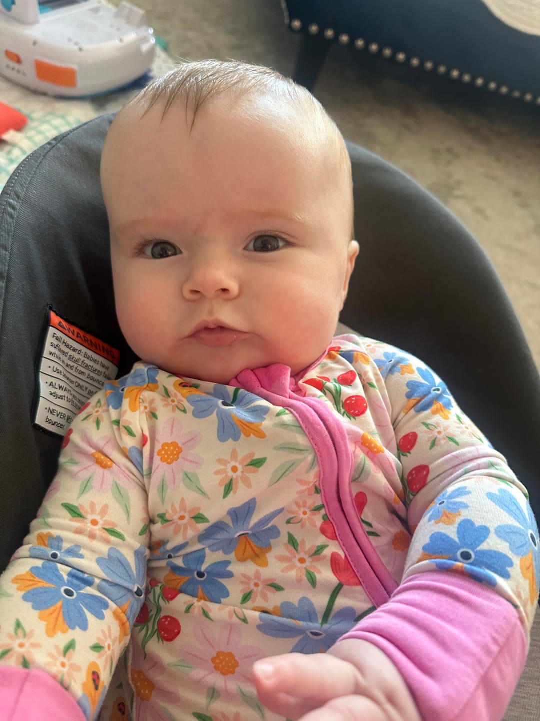 Customer photo review of Strawberry Fields Floral Zippy