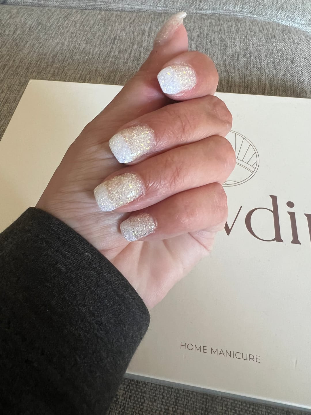 Customer photo review of Glowdip Allt-i-ett Manikyrset
