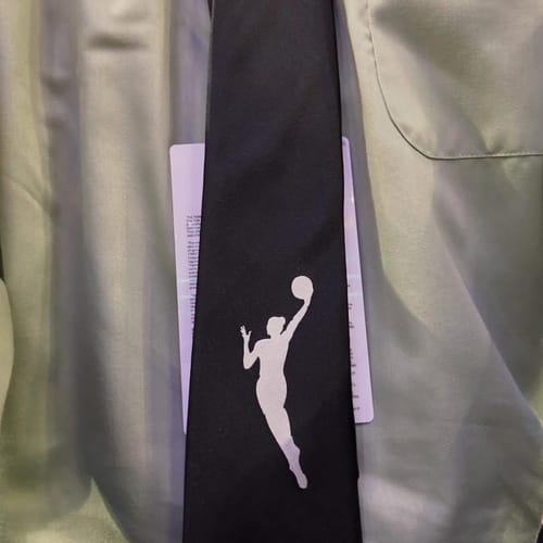 Customer photo review of WNBA Signature Tie