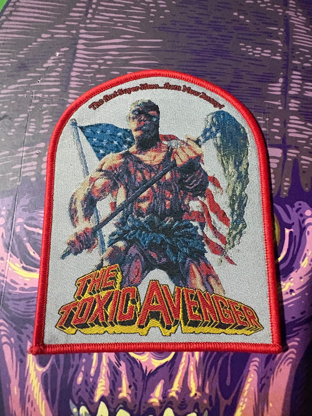 Customer photo review of The Toxic Avenger - Patch