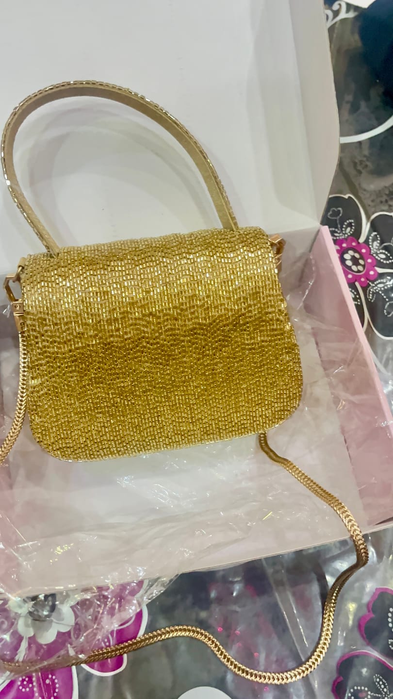 Customer photo review of SUGARCRUSH LILY CLUTCH BAG