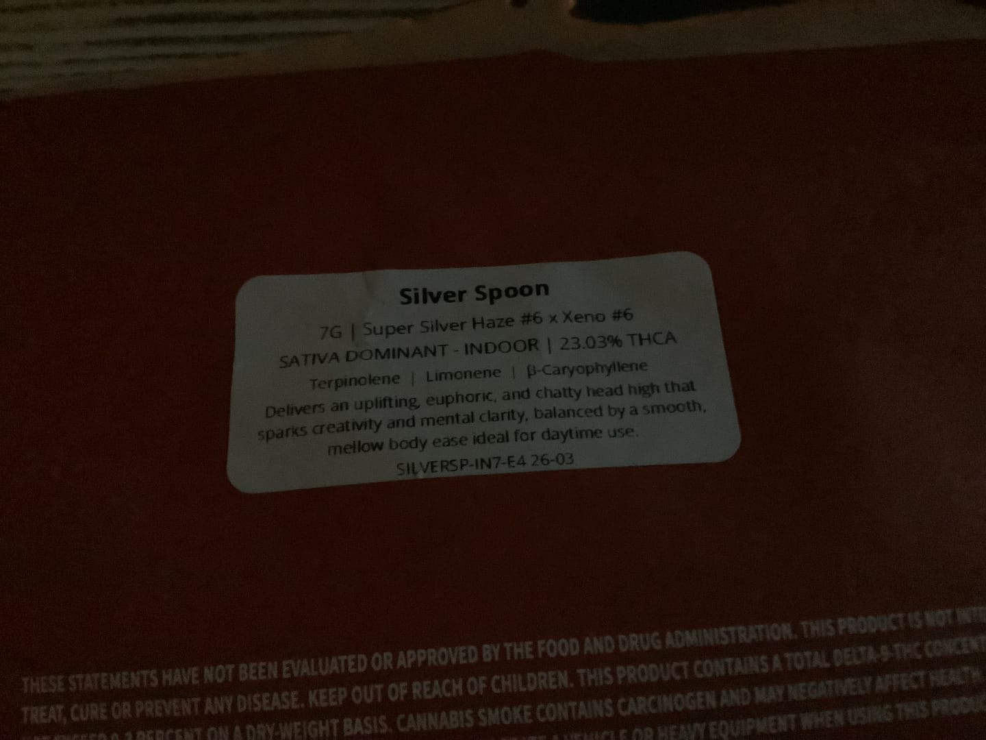 Customer photo review of Silver Spoon