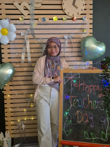 Customer photo review of Berangan Square (Plum)