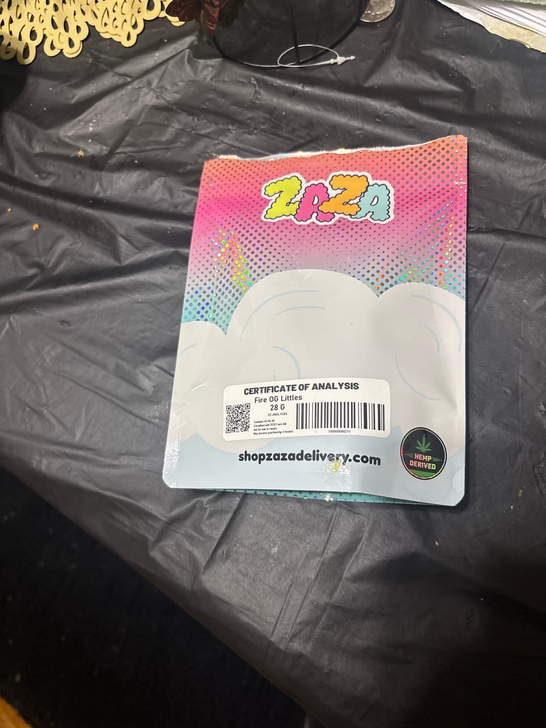 Customer photo review of Fire OG - 28 Grams Littles - Indica