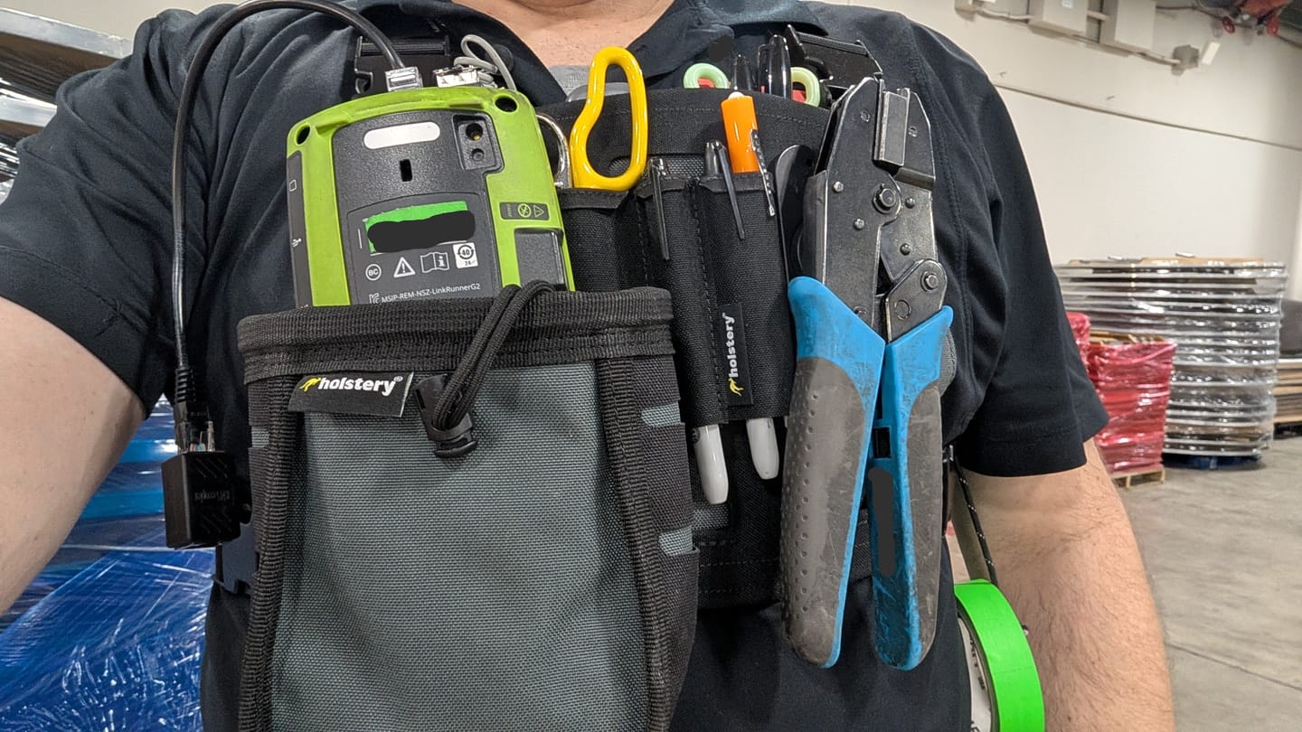 Customer photo review of ModRig | Modular Chest Rig