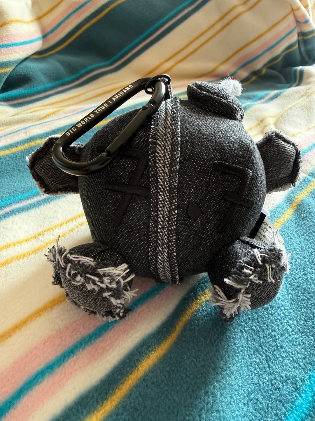 Customer photo review of BTS - ARIRANG WORLD TOUR OFFICIAL MD ARMY BOMB PLUSH KEYRING