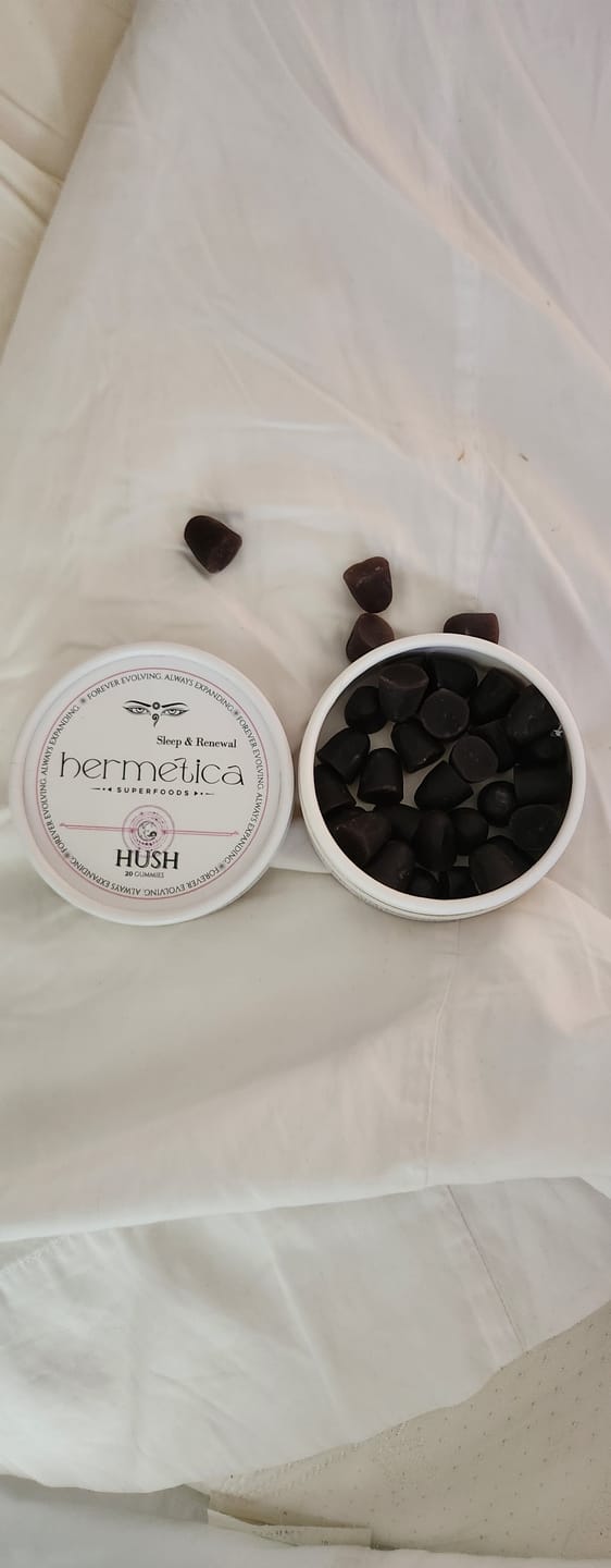 Customer photo review of Hush Gummies – Herbal Sleep & Relaxation Aid