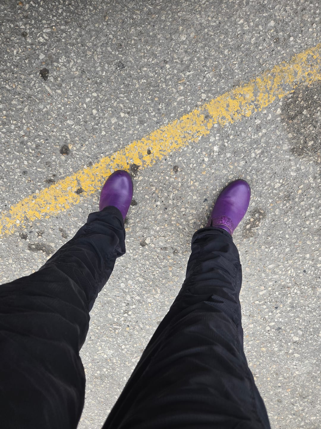 Customer photo review of Vintage Genuine Leather Comfy Flat Shoes
