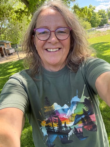 Customer photo review of Mystical Bear Premium Tee