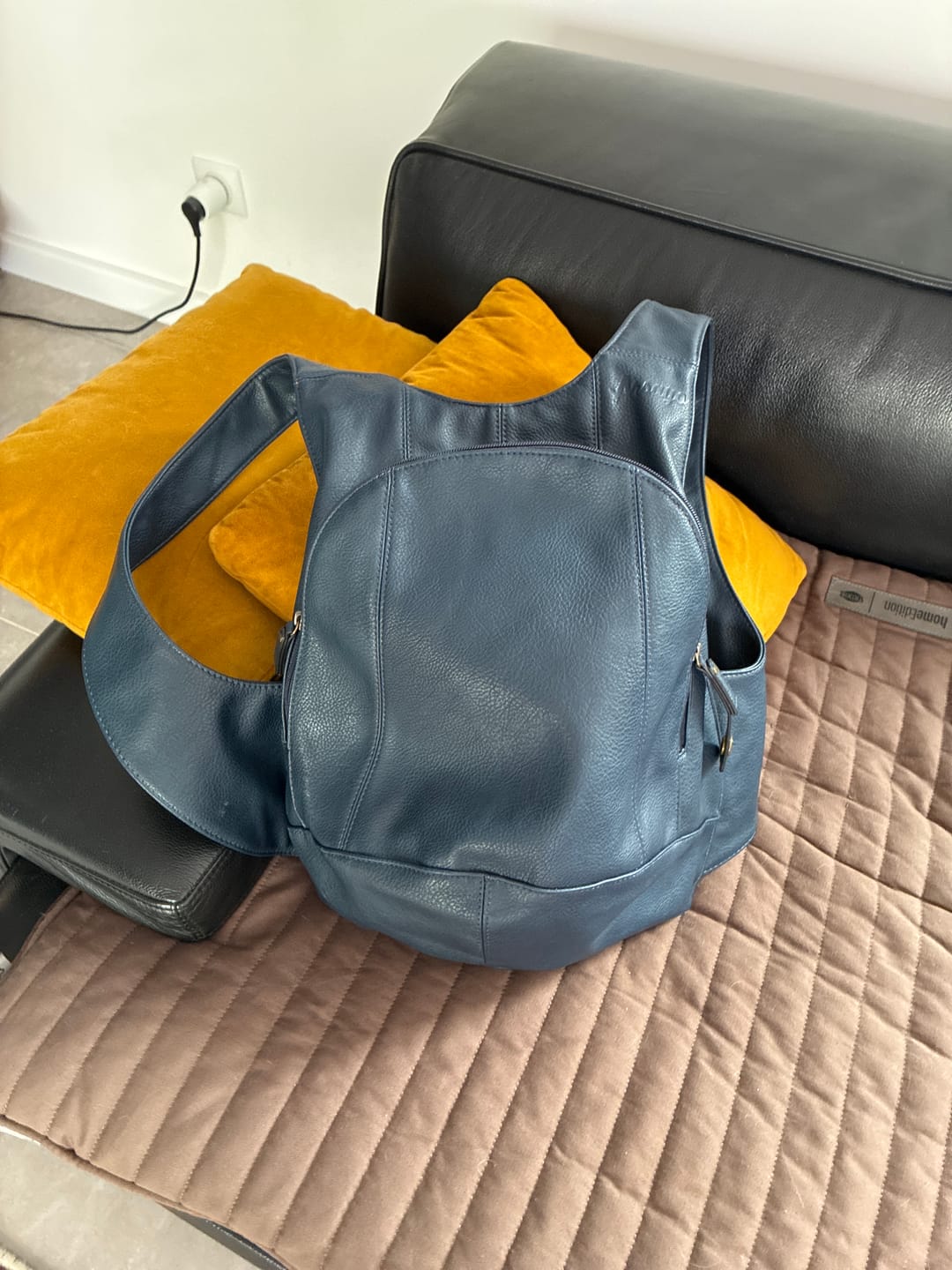 Customer photo review of Le sac à dos Vegan Original - Ergonomique et Antivol.