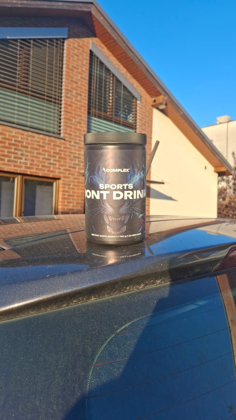 Customer photo review of Dual-Carb Ion Drink