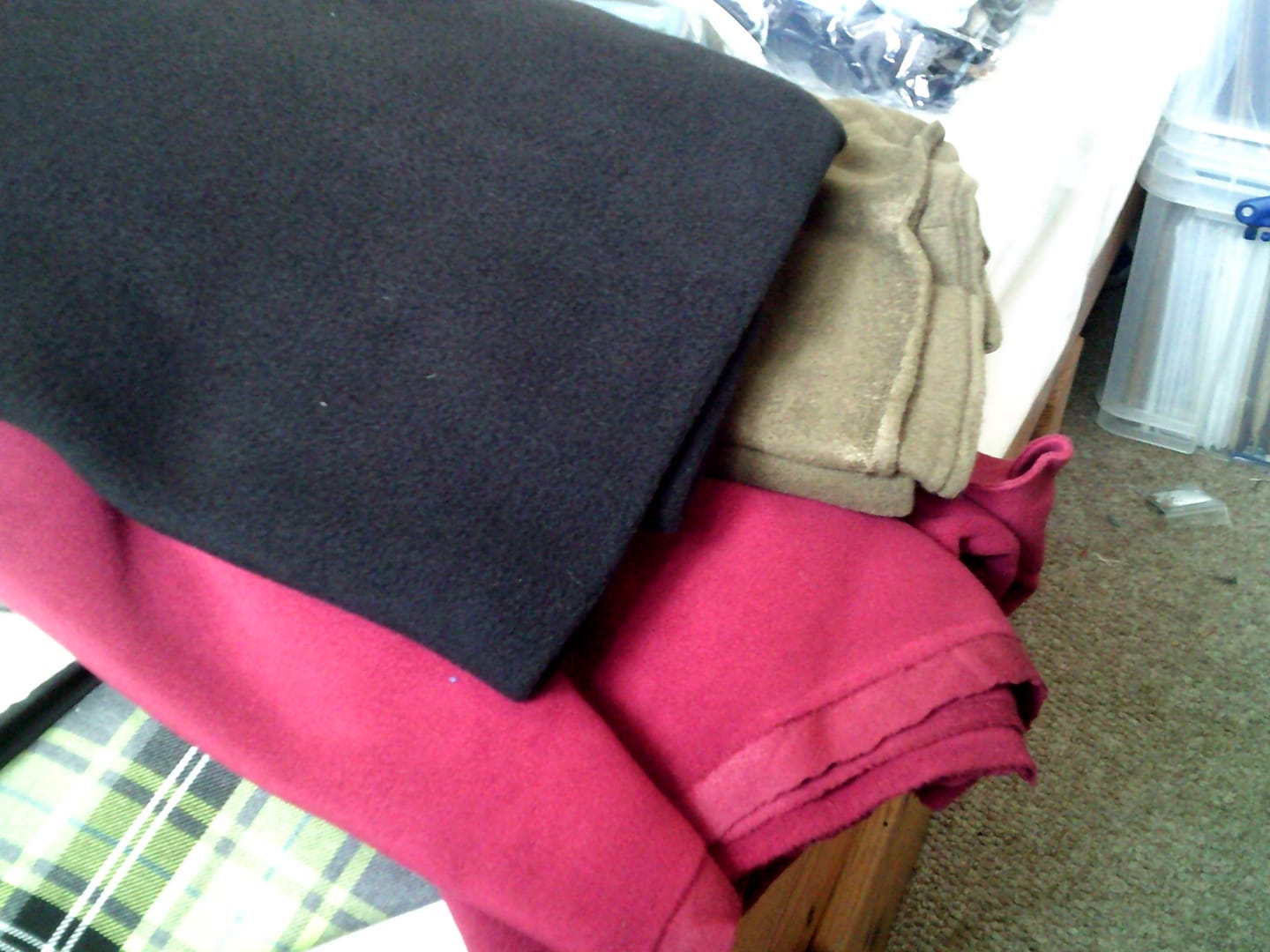 Customer photo review of Plain Fleece/Sweatshirt Remnants