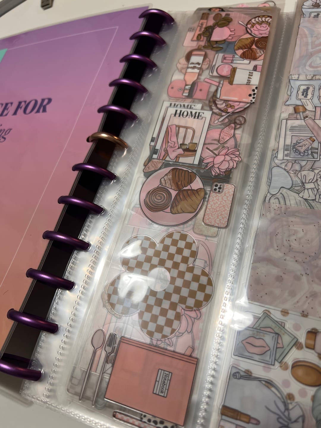 Customer photo review of Cafe Time Pre-cut PET Tape [3.O]