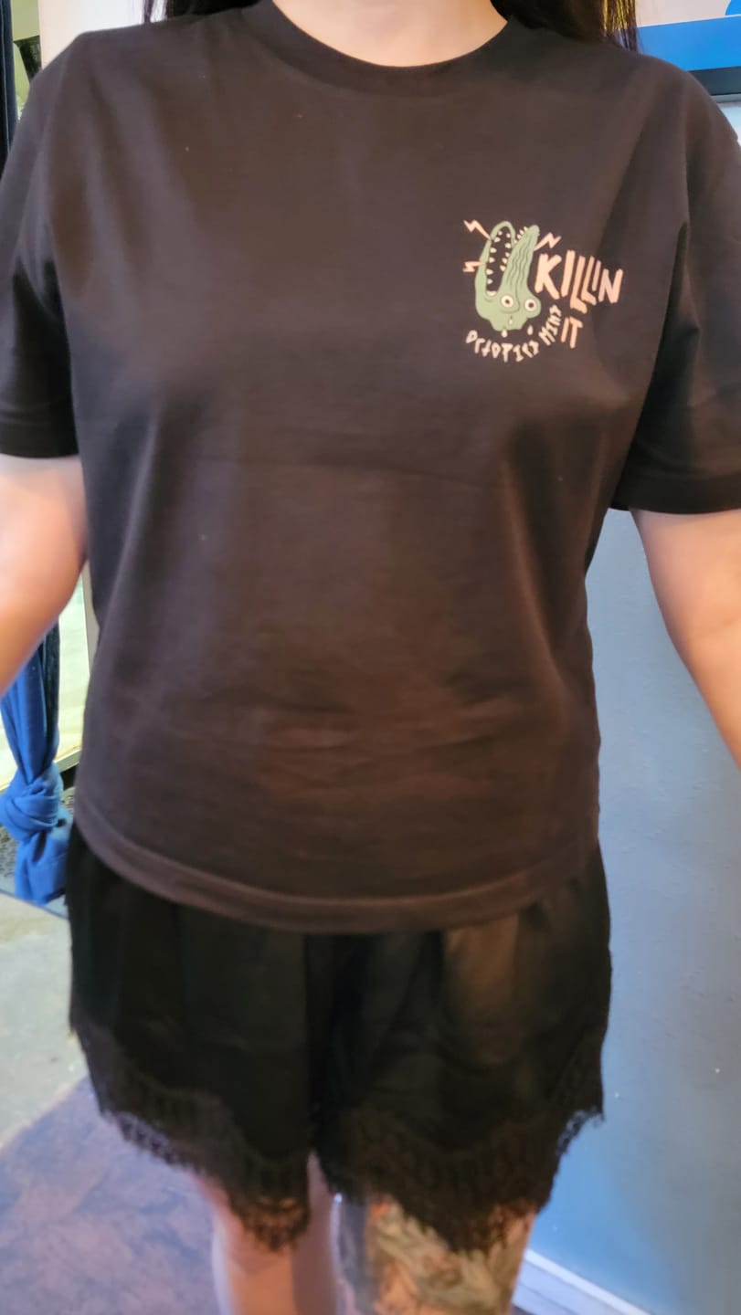 Customer photo review of Killin It T-Shirt