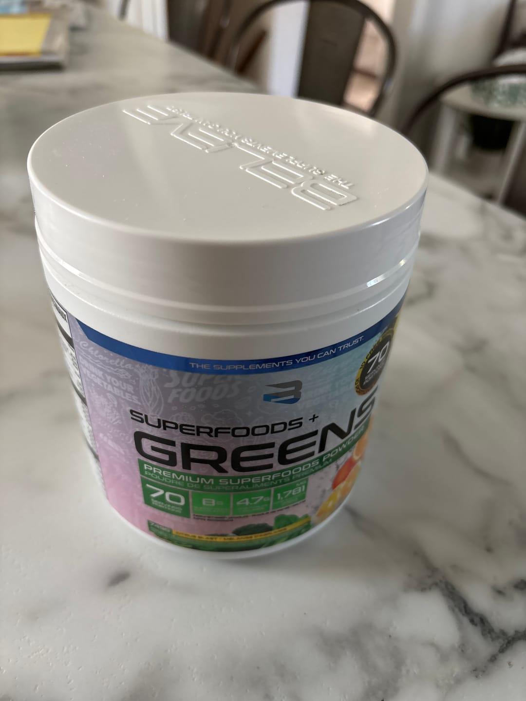 Customer photo review of Superfoods + Greens