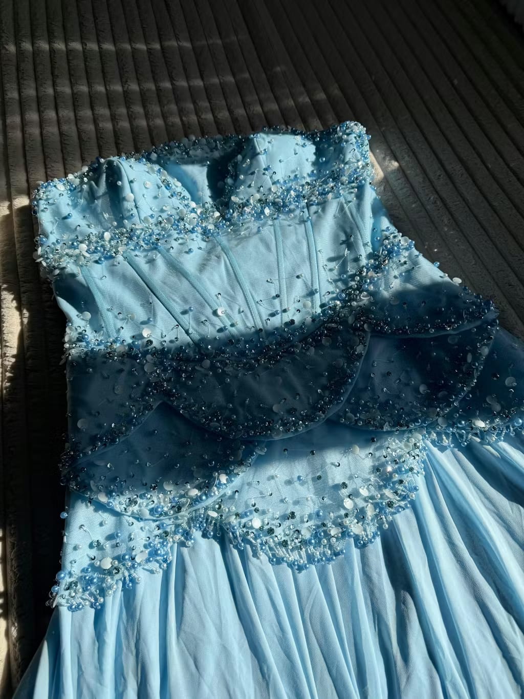 Customer photo review of The Azura Gown