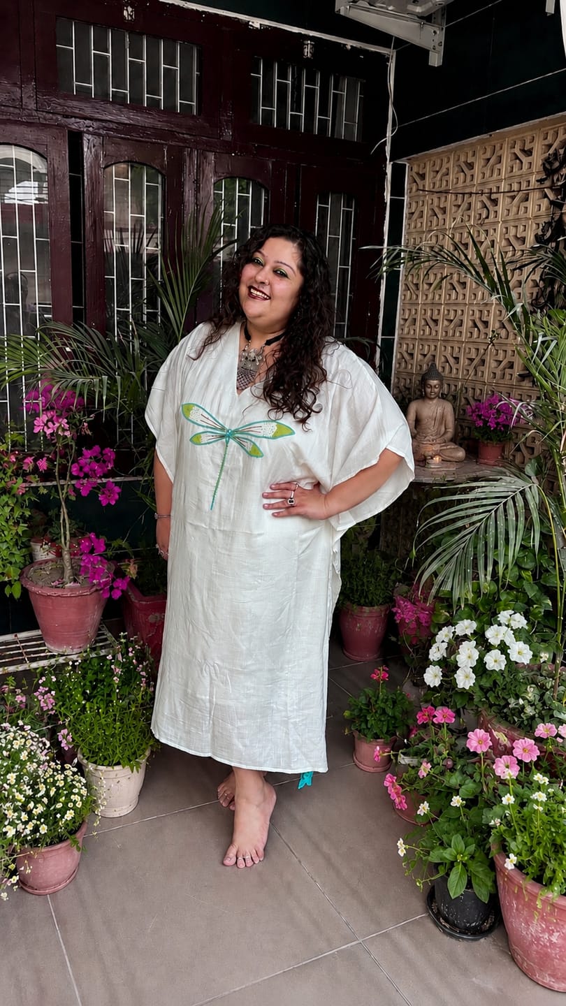 Customer photo review of Shell Kaftan Kurta