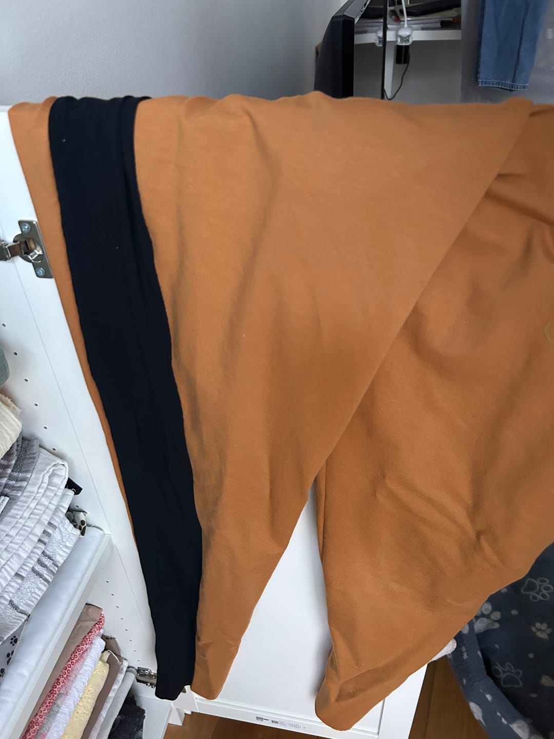 Customer photo review of Plain French Terry Fabric