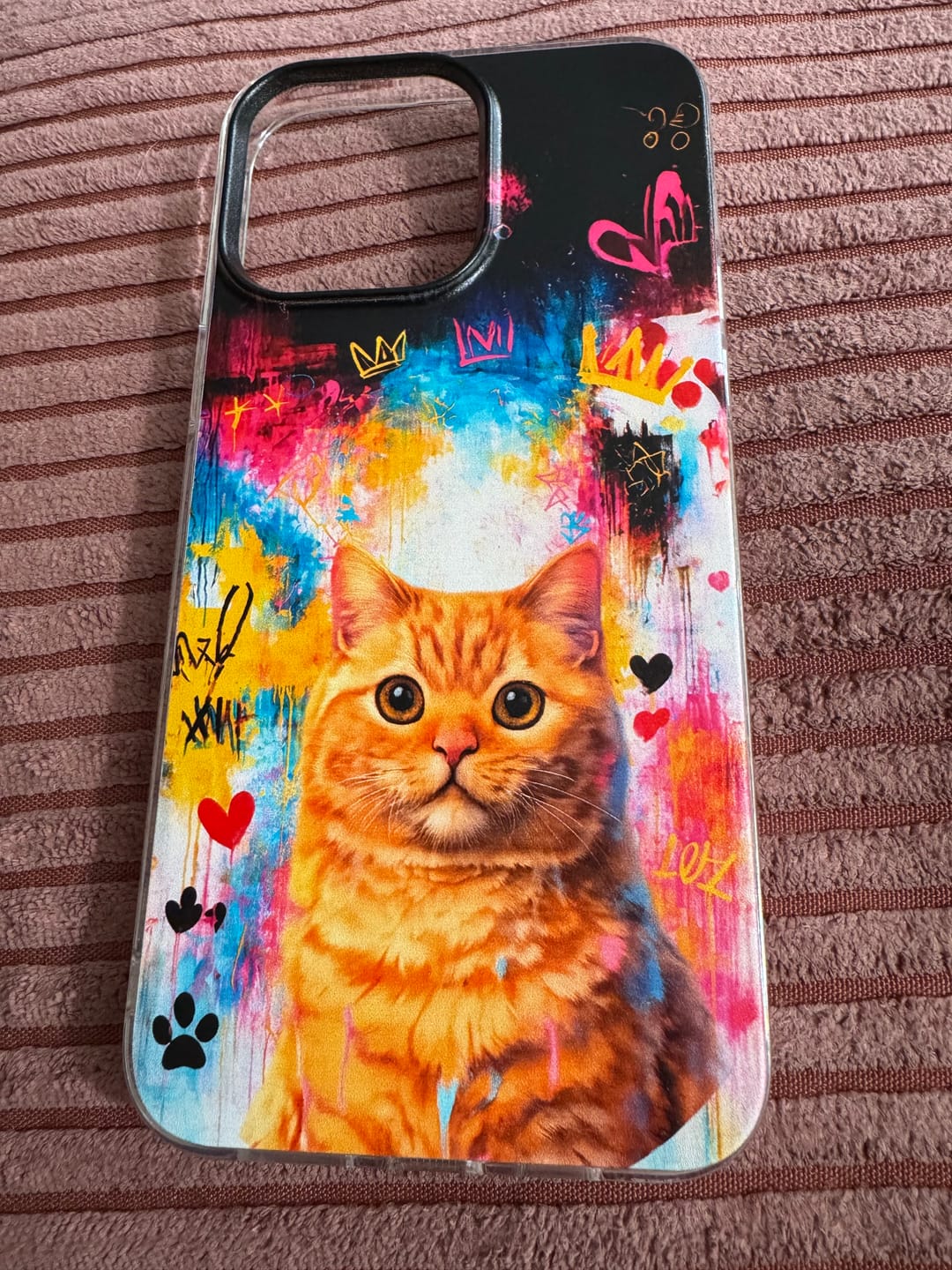 Customer photo review of Personalisierte Handyhülle - Graffiti
