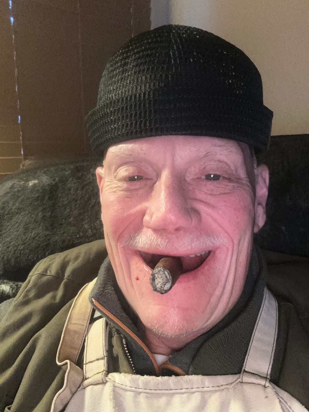 Customer photo review of Men’s Breathable Brimless Docker Hat – Lightweight Mesh Skull Cap for Summer Outdoor Wear