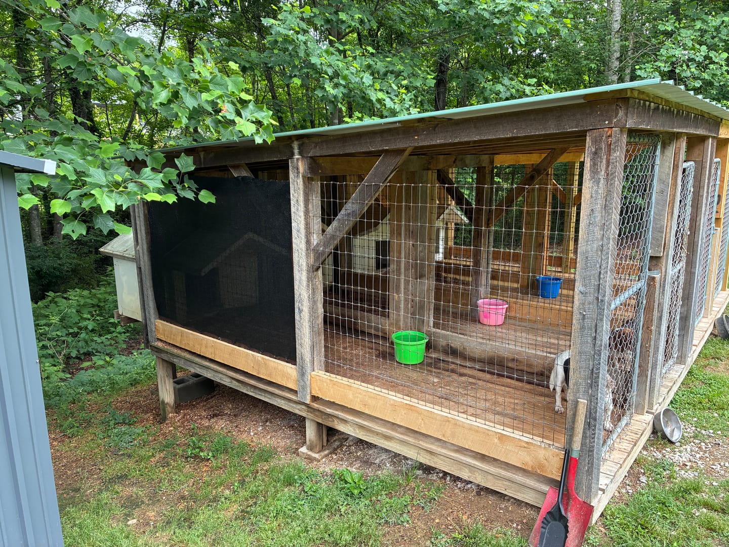 Customer photo review of 90% Shade Cloth