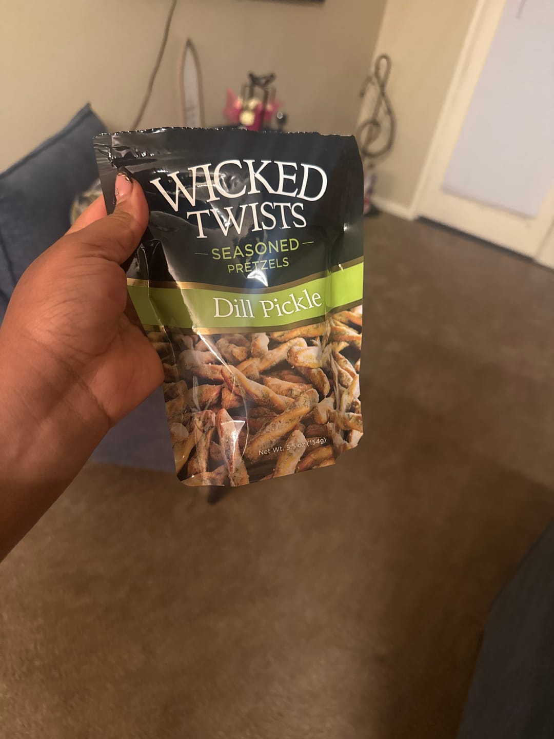Customer photo review of Wicked Twists Dill Pickle