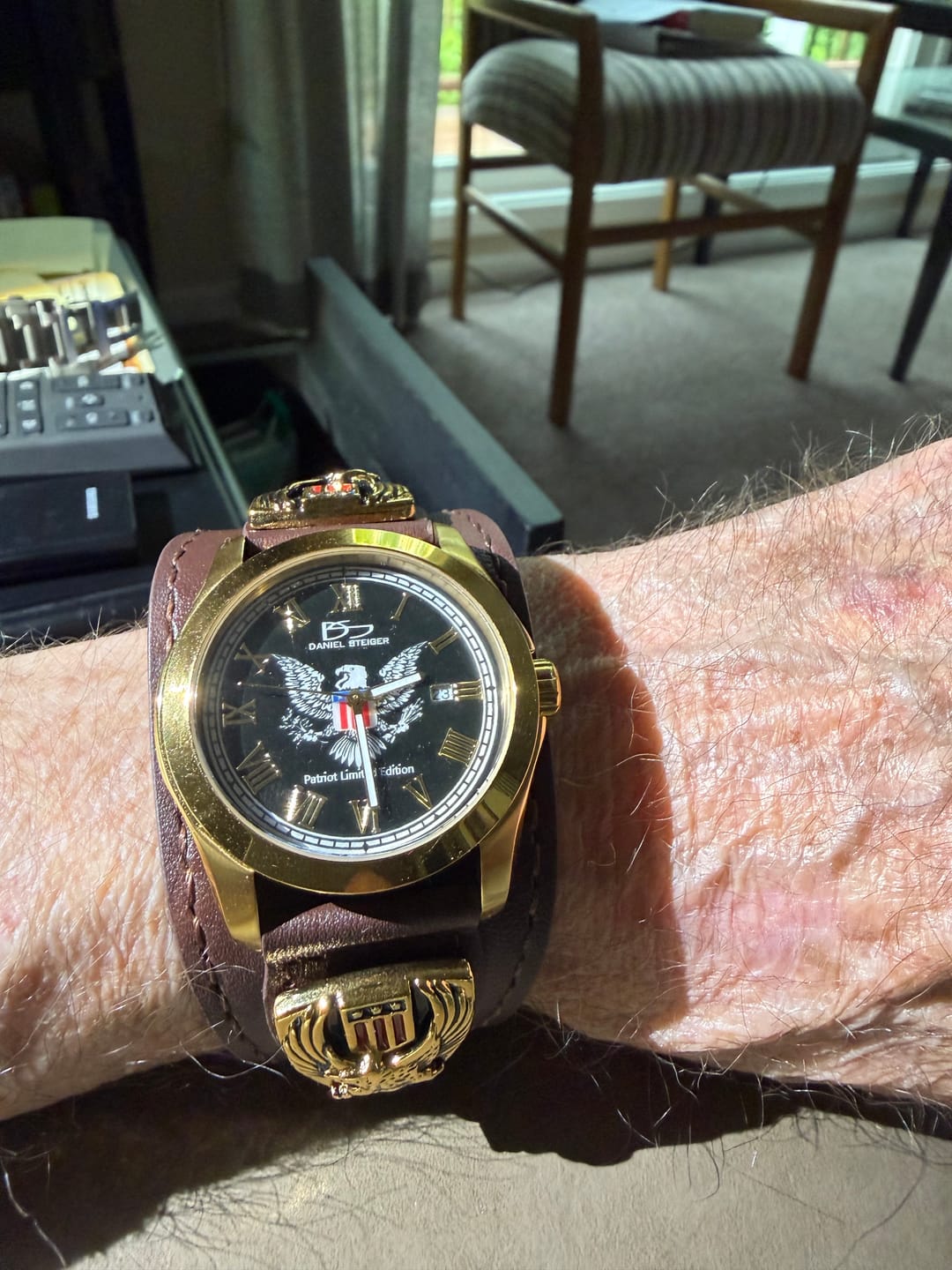 Customer photo review of Patriot Men's Watch