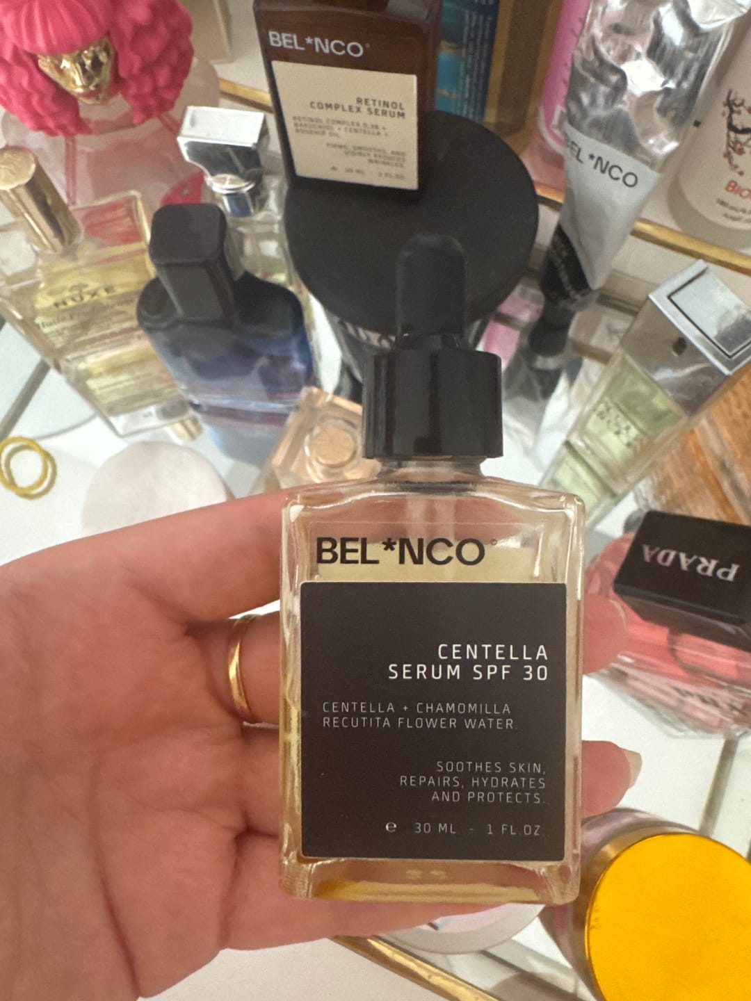 Customer photo review of CENTELLA SERUM SPF 30