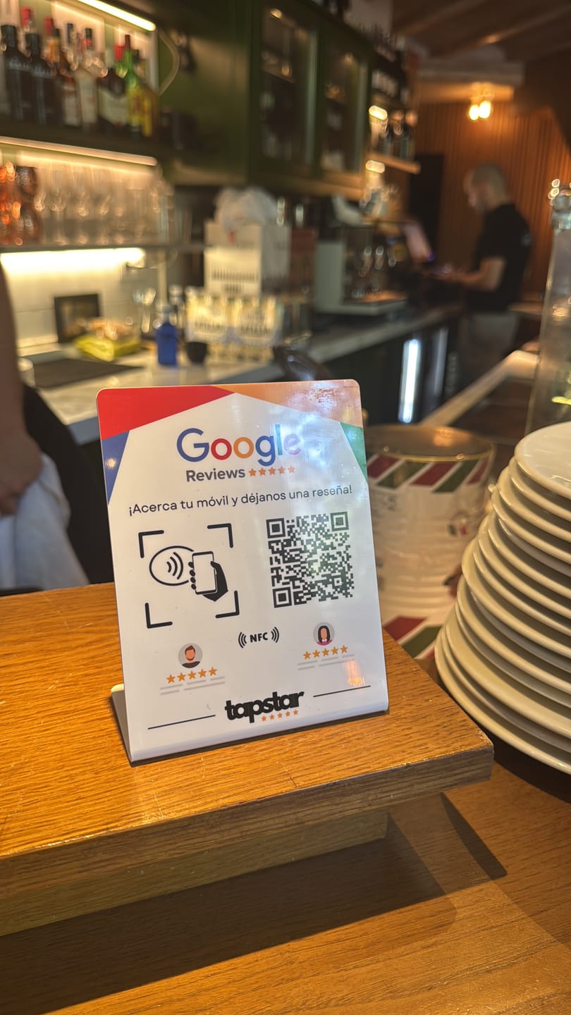 Customer photo review of Expositor Reseñas Google