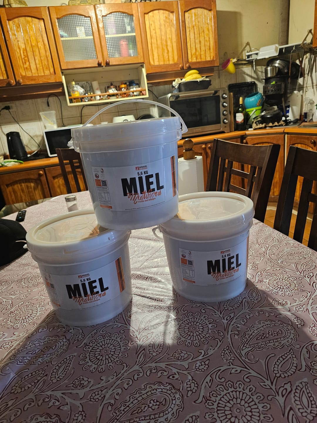 Customer photo review of Balde Miel Multiflora Valle del Maipo 5,6Kg