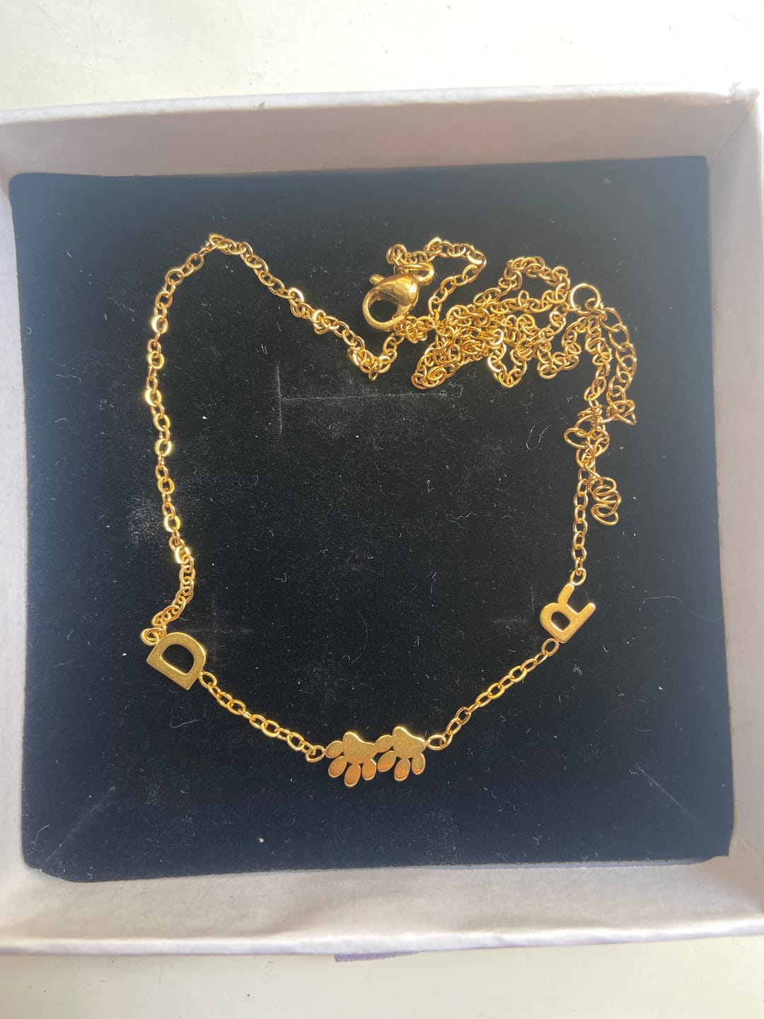 Customer photo review of Caixa de presente